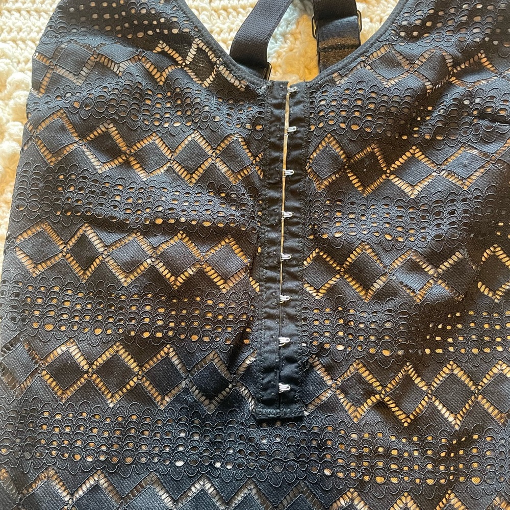 Black Lace Free People Bodysuit